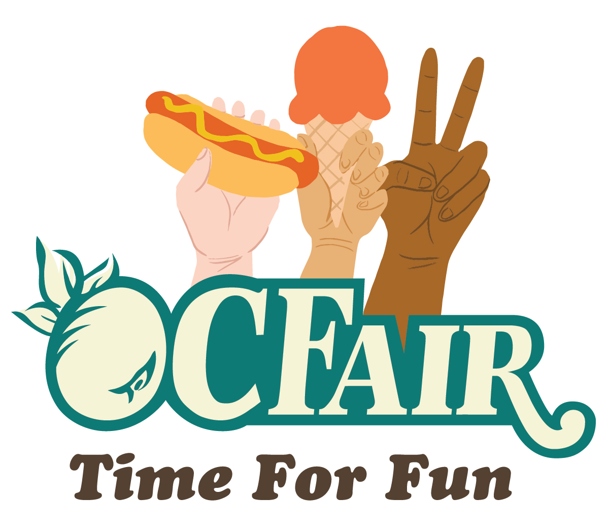 Fair theme logo_Illustration Teal2021 OC Fair logo IPA News